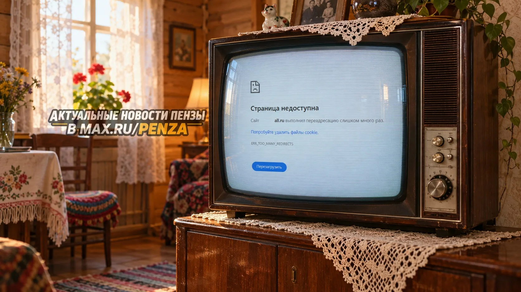 В Пензенской области временно отключат телевидение и радио
