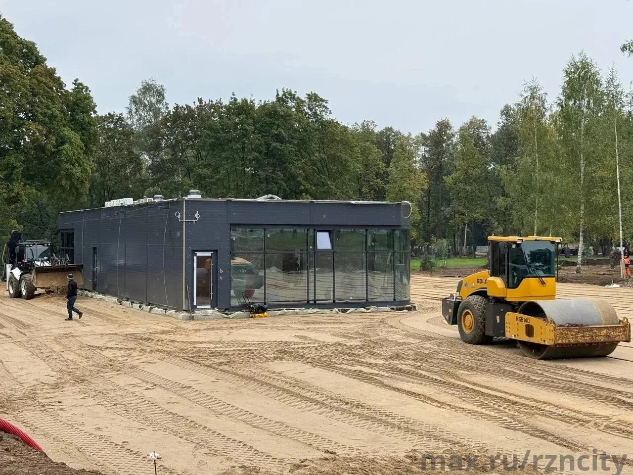 В Рязани продолжается строительство бегового центра ВФЛА