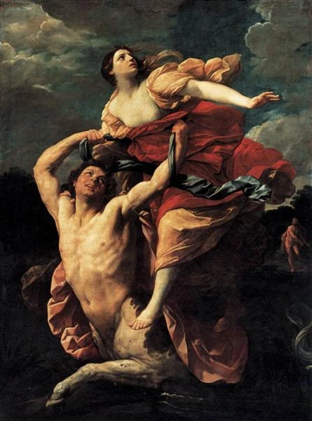 Guido Reni "Похищение Деяниры" 1621 год.