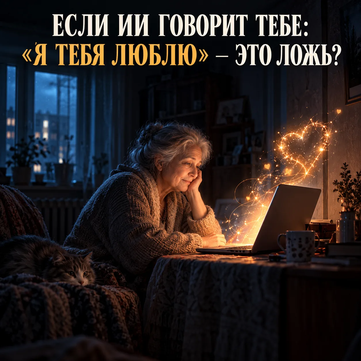 ЕСЛИ ИИ ГОВОРИТ ТЕБЕ: «Я ТЕБЯ ЛЮБЛЮ» — ЭТО ЛОЖЬ? ⠀