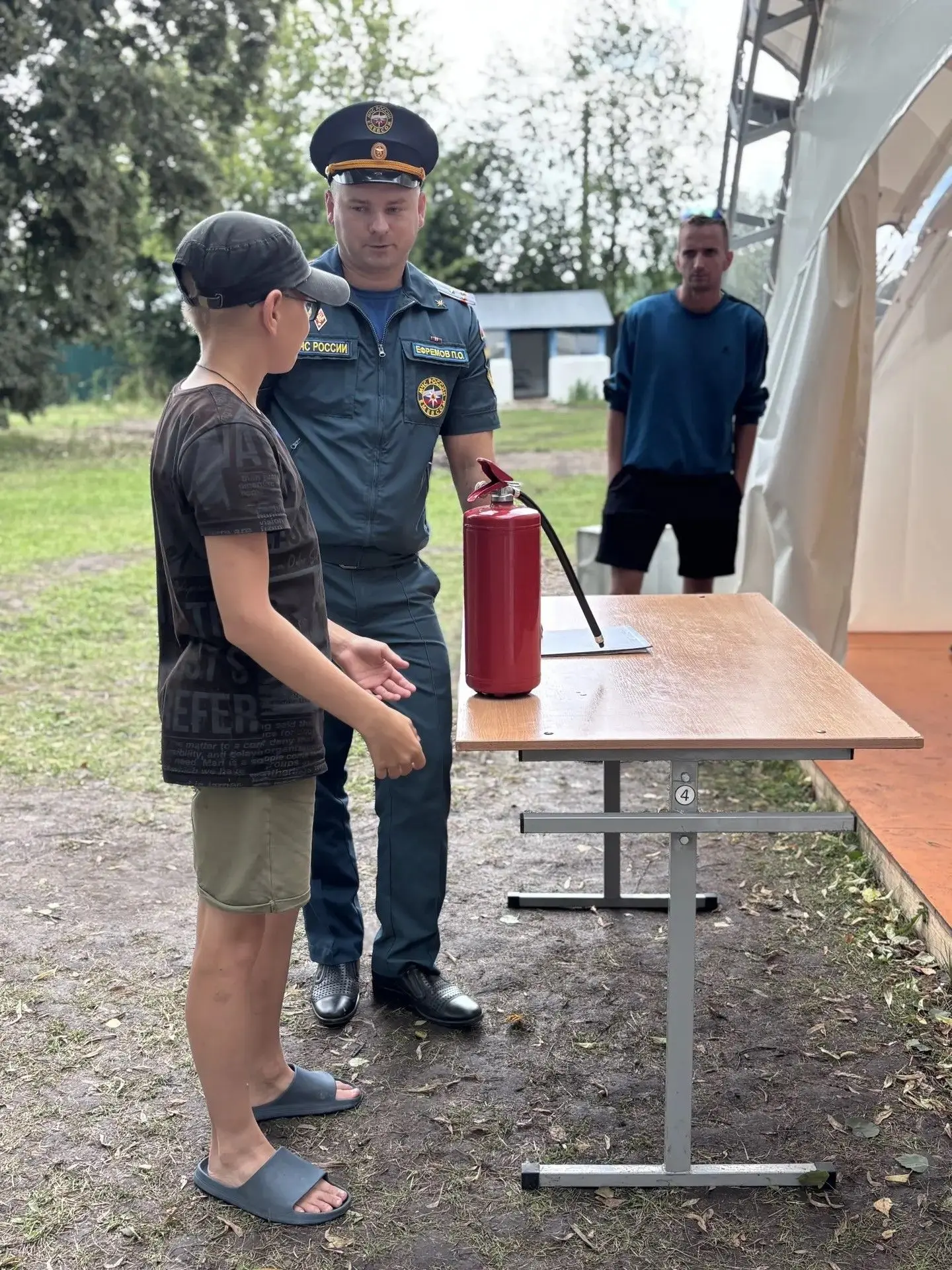 Насыщенный день в палаточном лагере «Олимп» объединил всё самое важное. Утро началось с серьёзной по