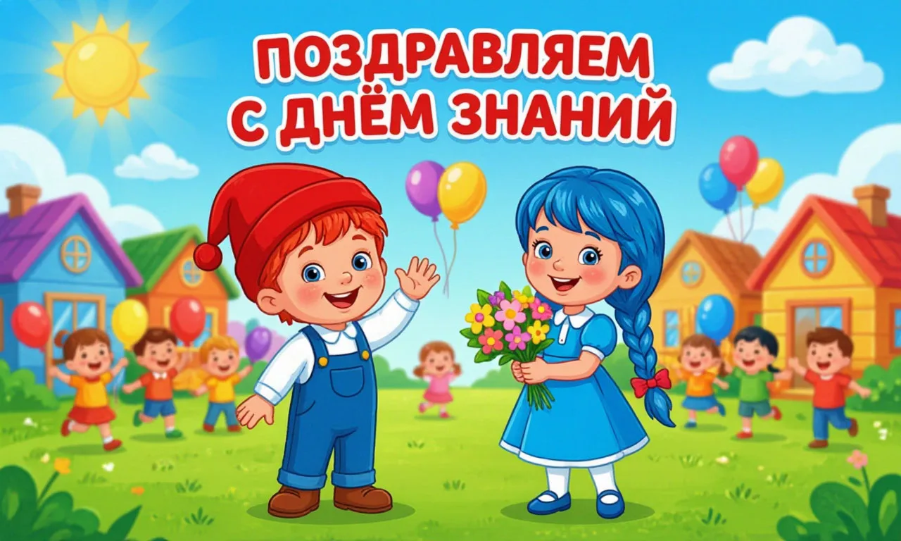 ‎📚 С Новым учебным годом! Как Мальвина и Незнайка открыли нам двери в Страну Знаний