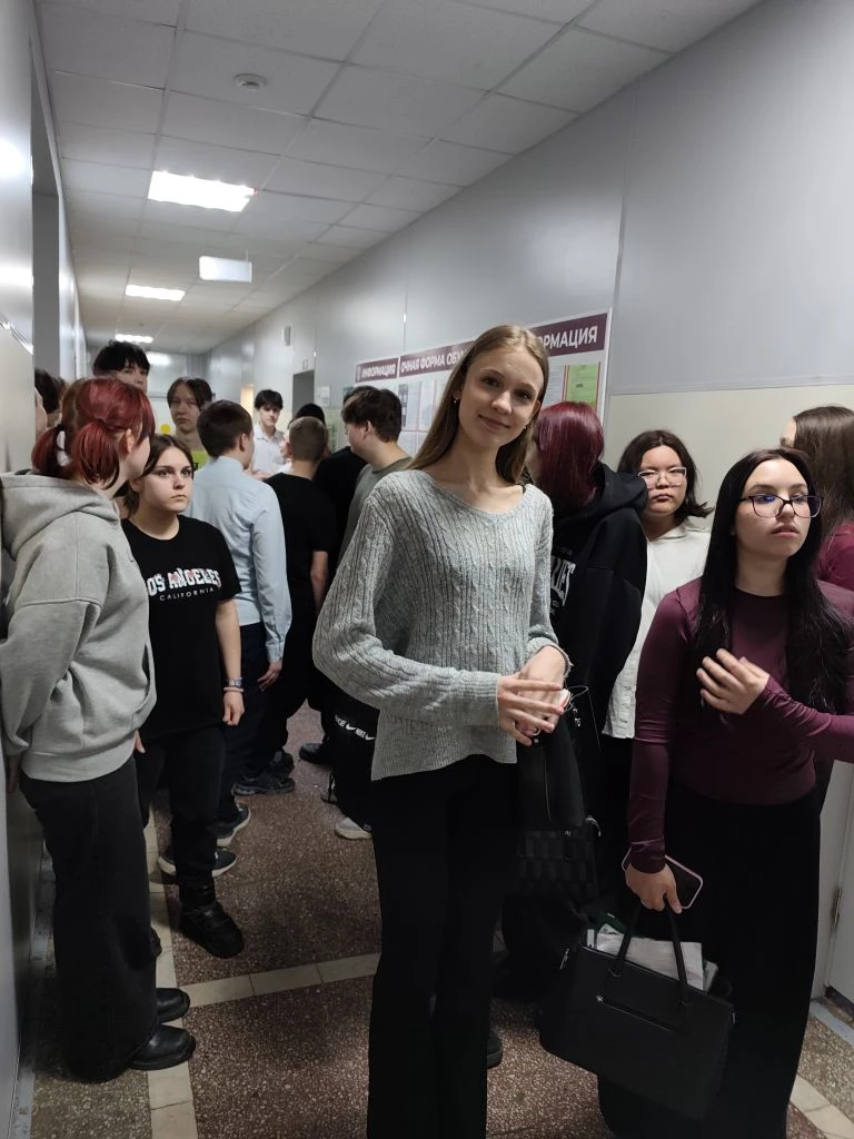 Ученики 9А класса нашей гимназии посетили мероприятие регионального этапа чемпионата в рамках федера