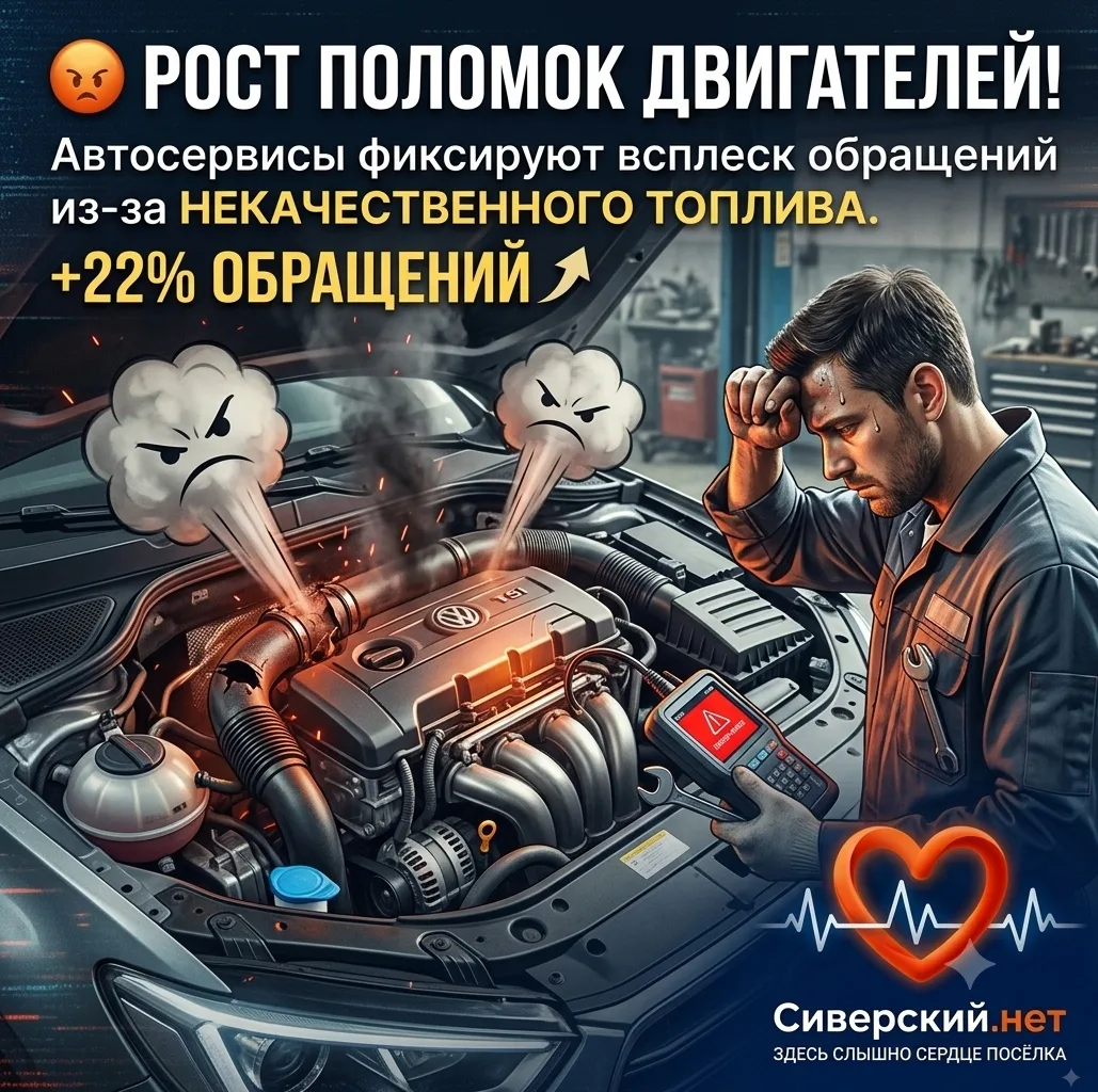 Бензин бьет по моторам: автосервисы сообщают о резком росте поломок из-за плохого топли...