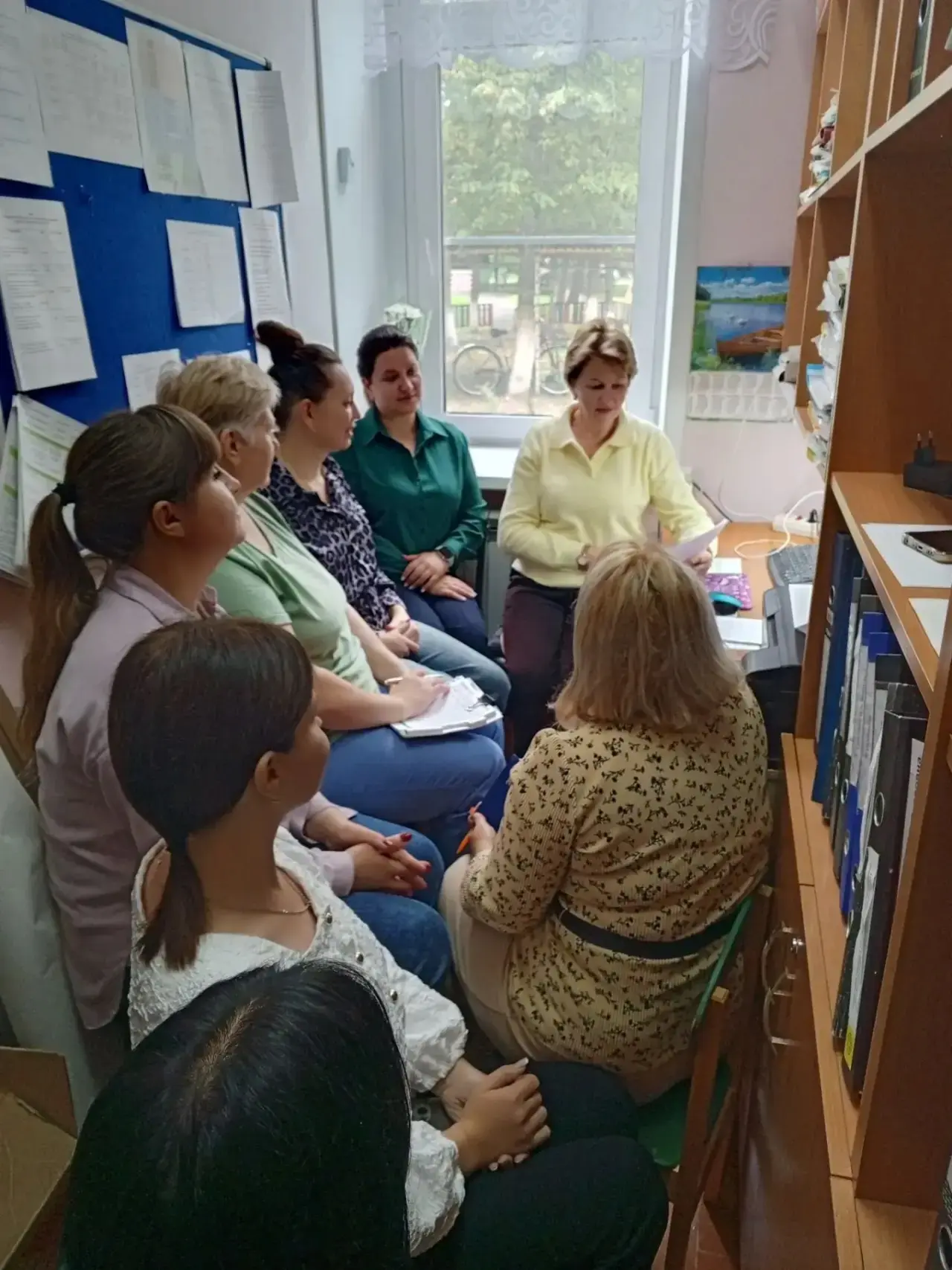 В нашем детском саду прошёл установочный педагогический совет на тему «Организация рабо...