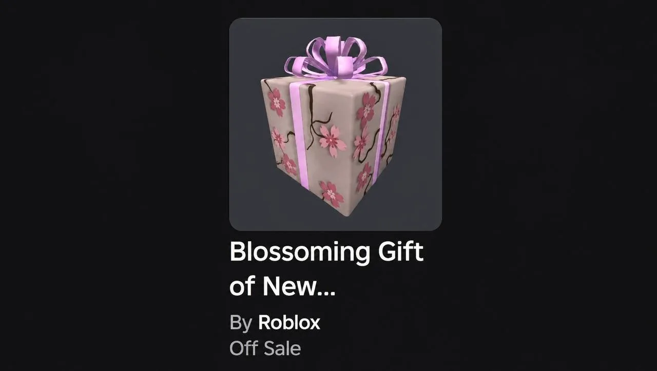 🎁 Roblox начали раздавать подарки