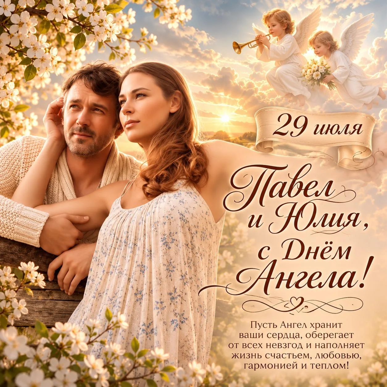 Дорогие друзья! Сегодня отмечают День Ангела Павел и Юлия! 💖💕💘💝