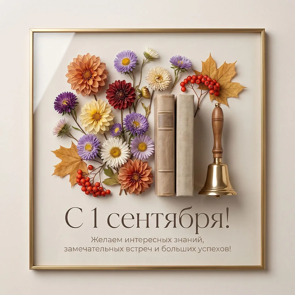 1СЕНТЯБРЯ! НОВЫЙ УЧЕБНЫЙ ГОД!