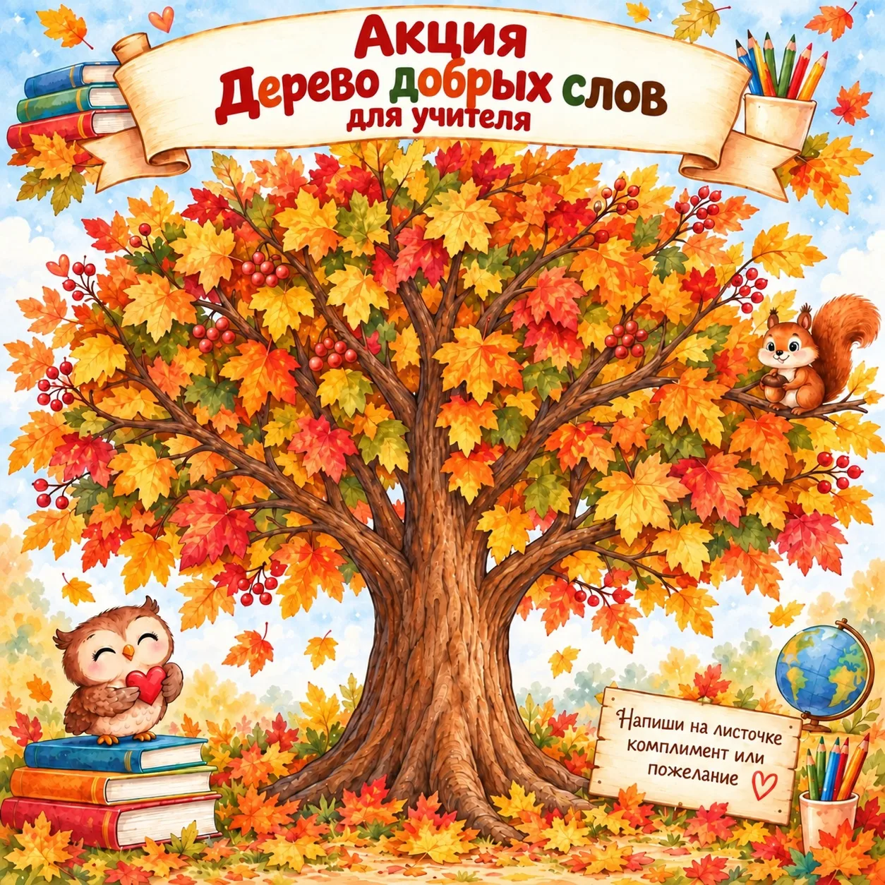 🍂 В нашей школе в самом разгаре декада ко Дню учителя!