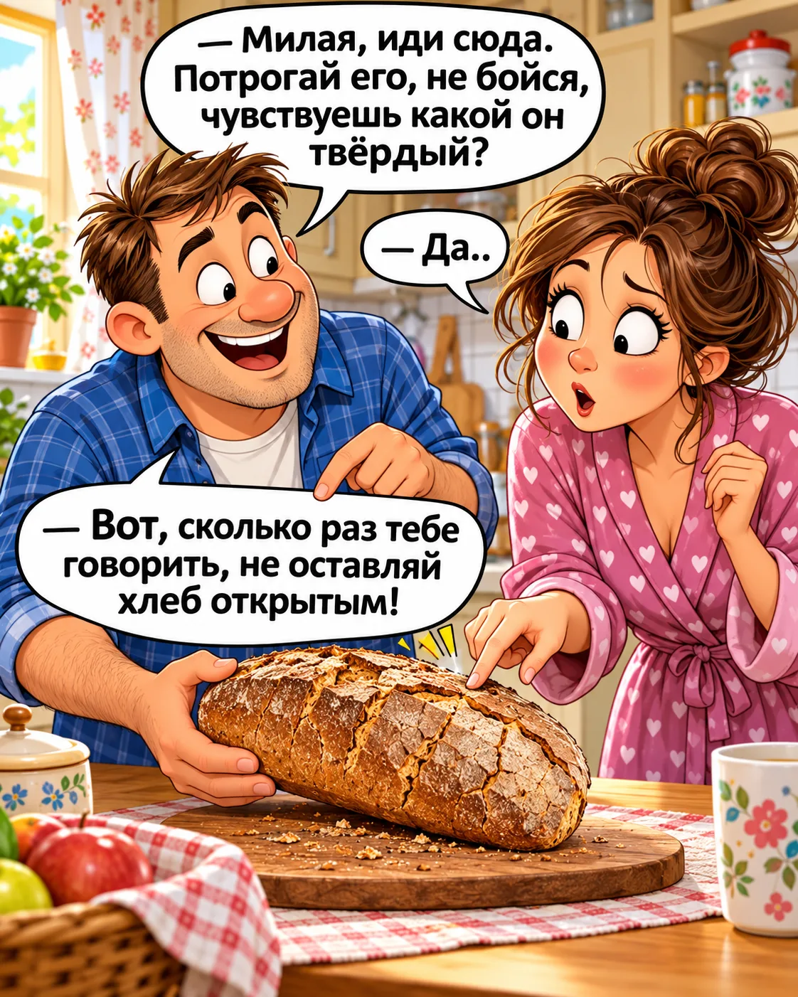— Милая, иди сюда.
