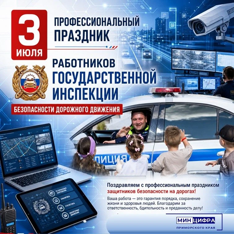 3 июля — День ГИБДД!