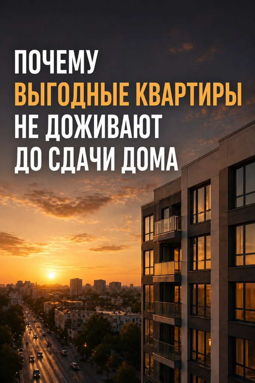 **Почему выгодные квартиры не доживают до сдачи дома**