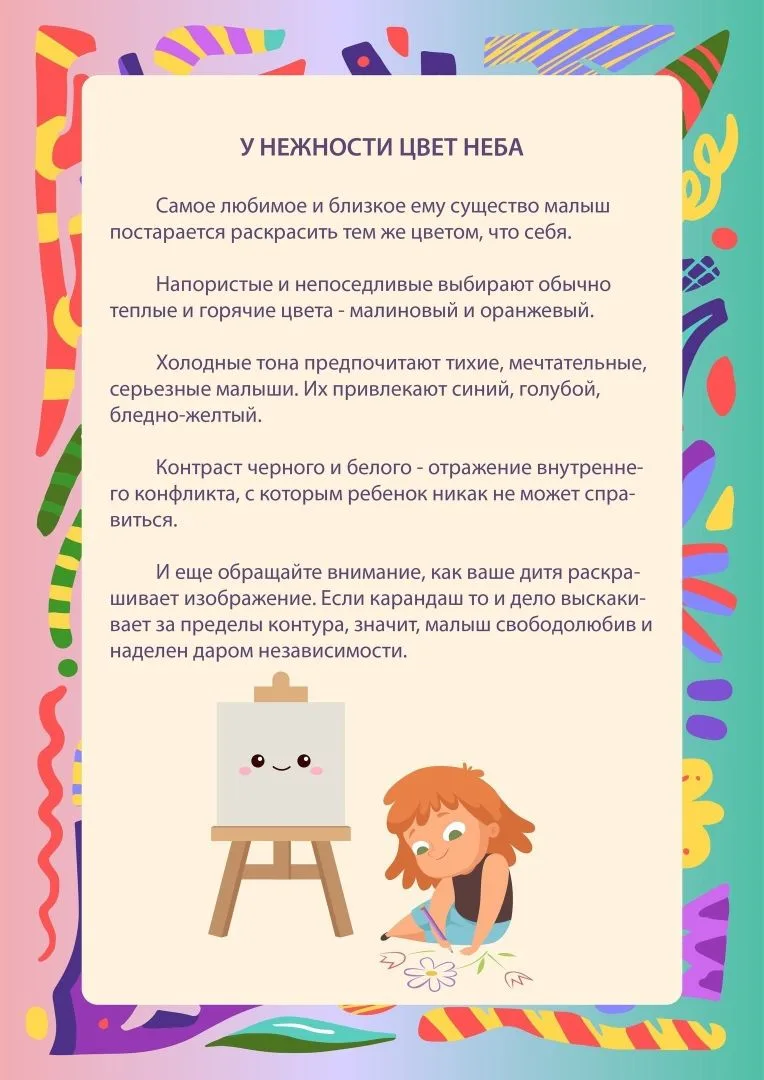 📃Консультация для родителей "Что рисует ваш ребенок?" 🖼🎈🎨    Было полезно? 🔥❤👍
