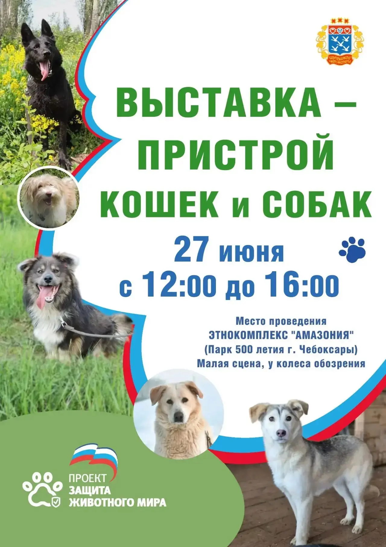 В эту субботу, 27 июня, в этнокомплексе «Амазония» (парк 500-летия г. Чебоксары) случит...