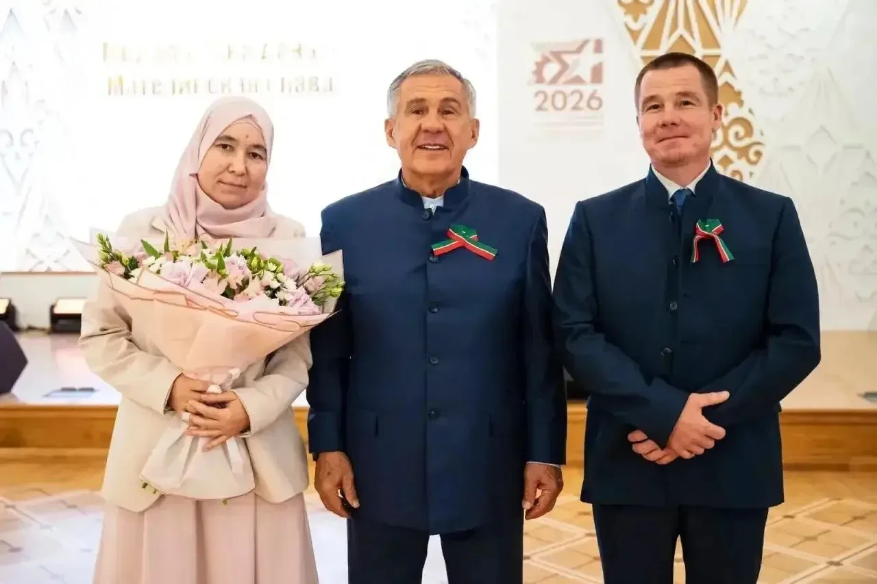 🏅💐Медицинская сестра поликлиники №3 удостоена государственной награды «Ана даны — Мат...
