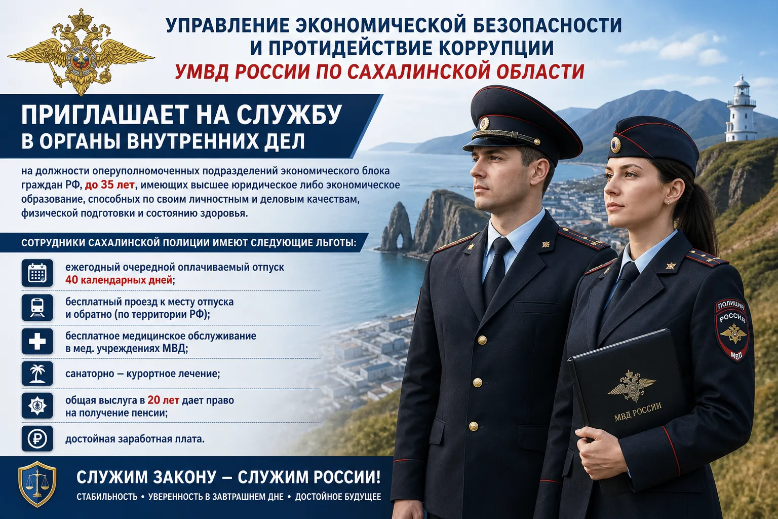 Управление экономической безопасности и противодействие коррупции УМВД России по Сахалинской области