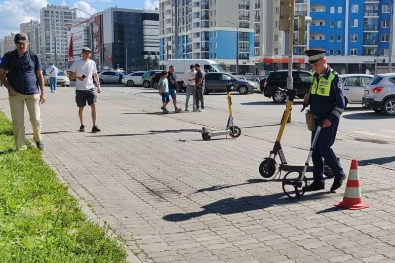 Пьяный самокатчик сбил ребенка в Екатеринбурге