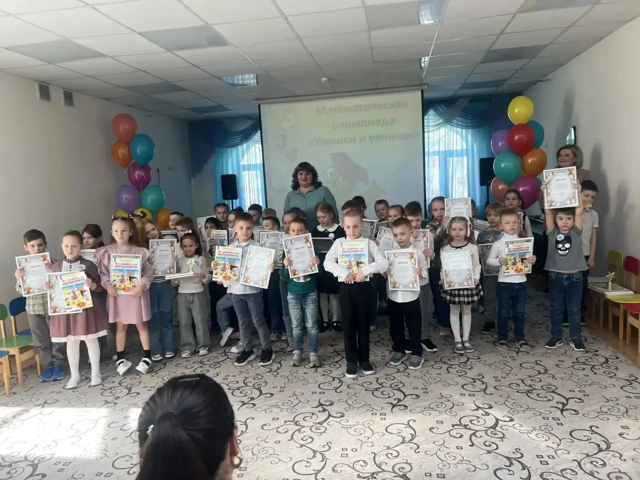 Вчера прошла муниципальная математическая олимпиада среди воспитанников дошкольных отделений Городск