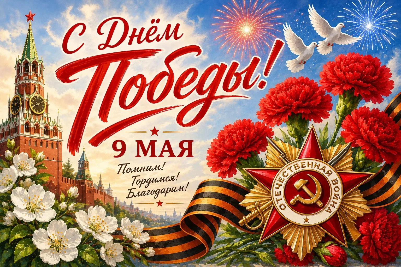 9 Мая — не просто дата в календаре. Это день памяти, гордости и благодарности.