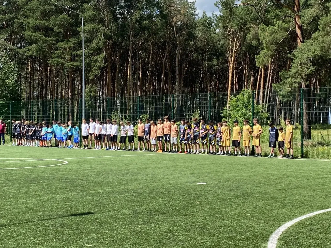🔹Сегодня, 16 июня, наши учащиеся приняли участие в соревнованиях по дворовому футболу....