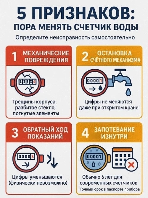 📌 Индивидуальный прибор учета воды - является собственностью потребителя. Именно потребитель несет 