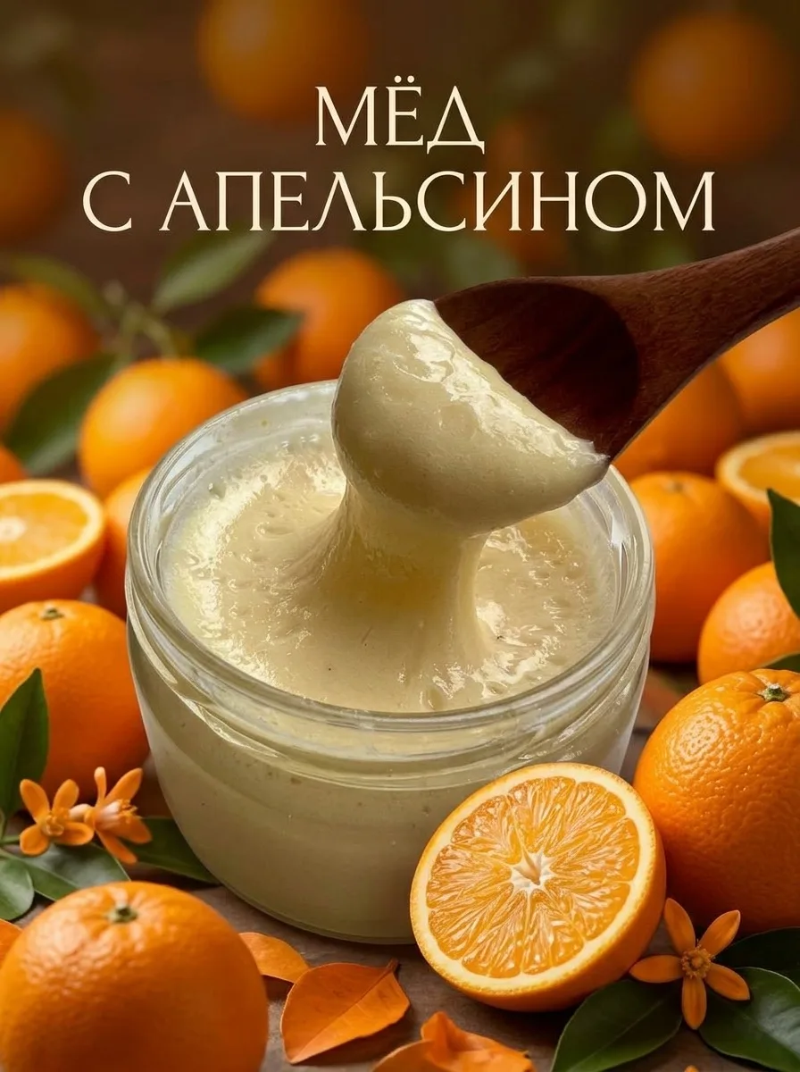 Взбитый нежный мёд с вкусными ягодами и пихтой.