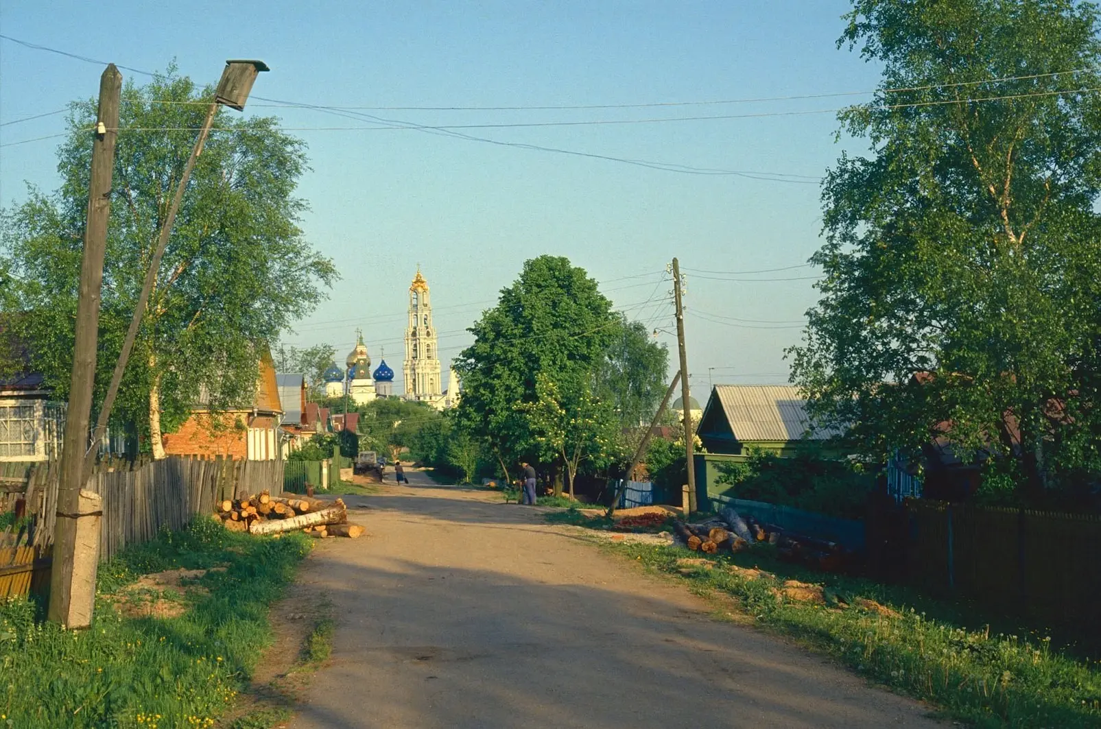 Сергиев Посад, улица Пархоменко, 1992 год.