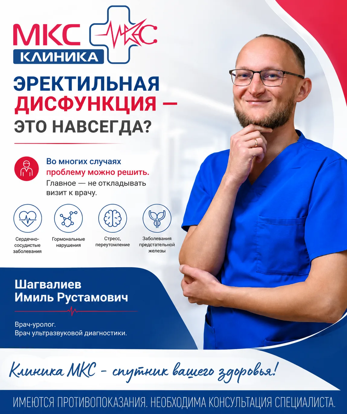 Эректильная дисфункция — это навсегда?