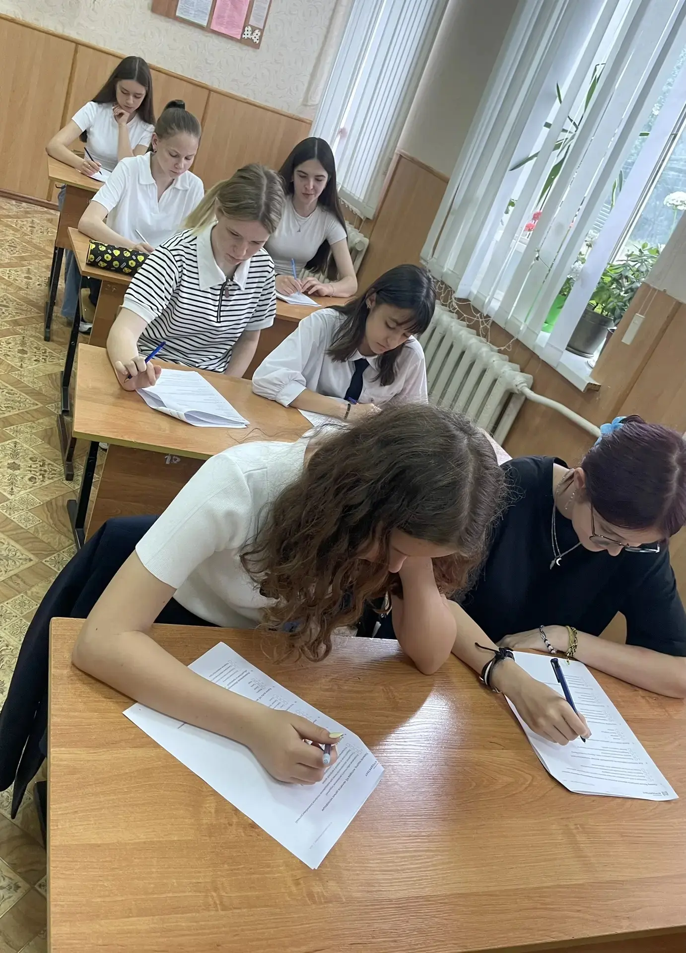 28.05.2026 обучающиеся 8 «А» и 7 «А» классов приняли участие во Всероссийском аграрном ...