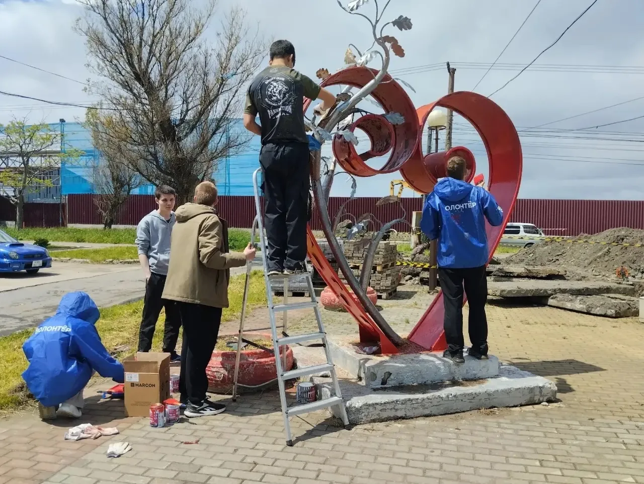 👏🏼 Волонтёры Ресурсного центра по поддержке молодёжных инициатив совместно с активистами Единой Ро
