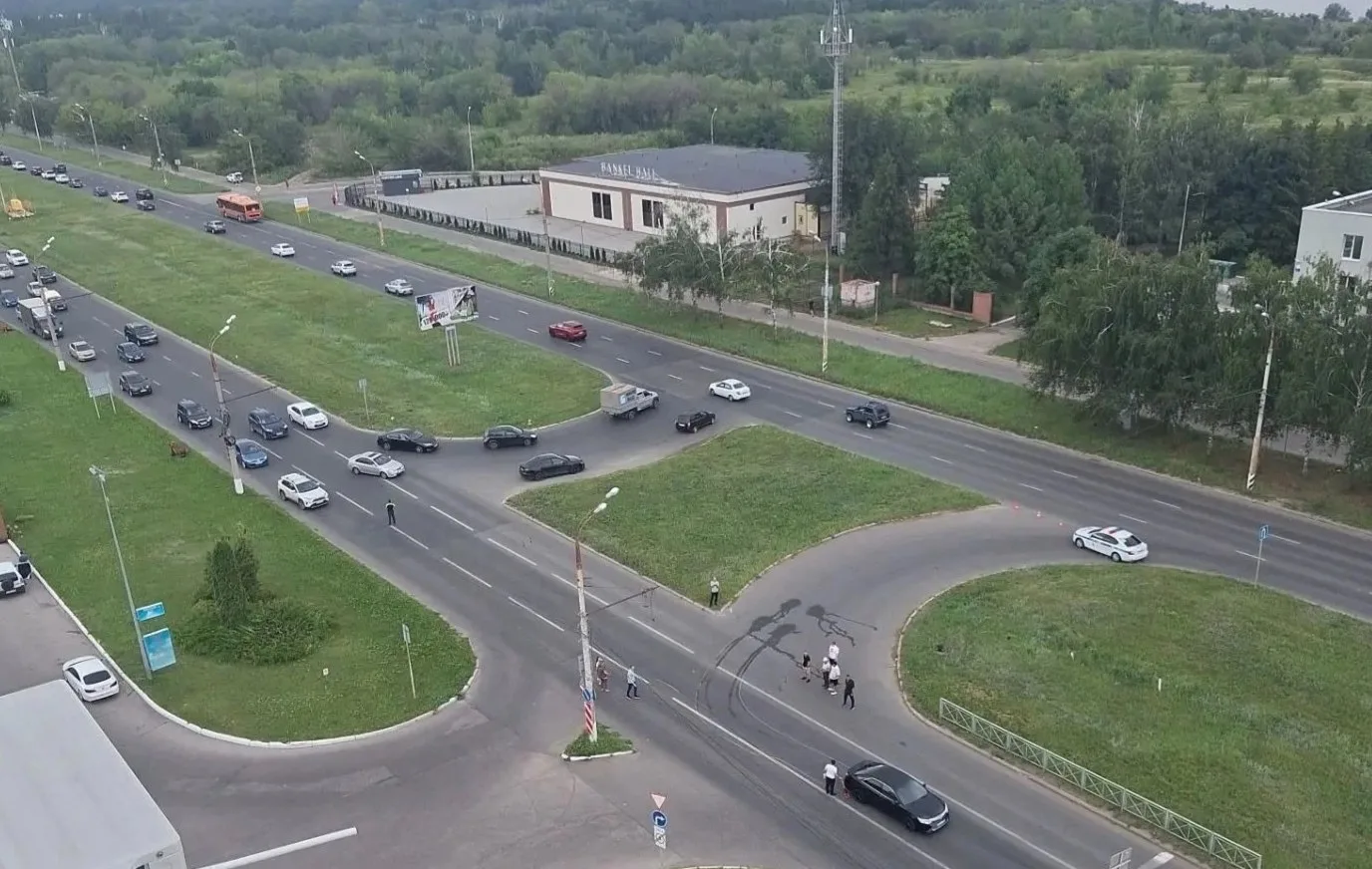 ⚡️Спортивная. Разворот на вегу  перекрыт, сообщают очевидцы