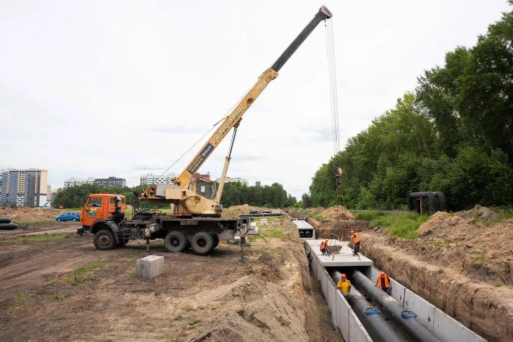 🏗️ Тепло для новых домов: СГК продолжает развивать теплоснабжение микрорайона Приозерн...