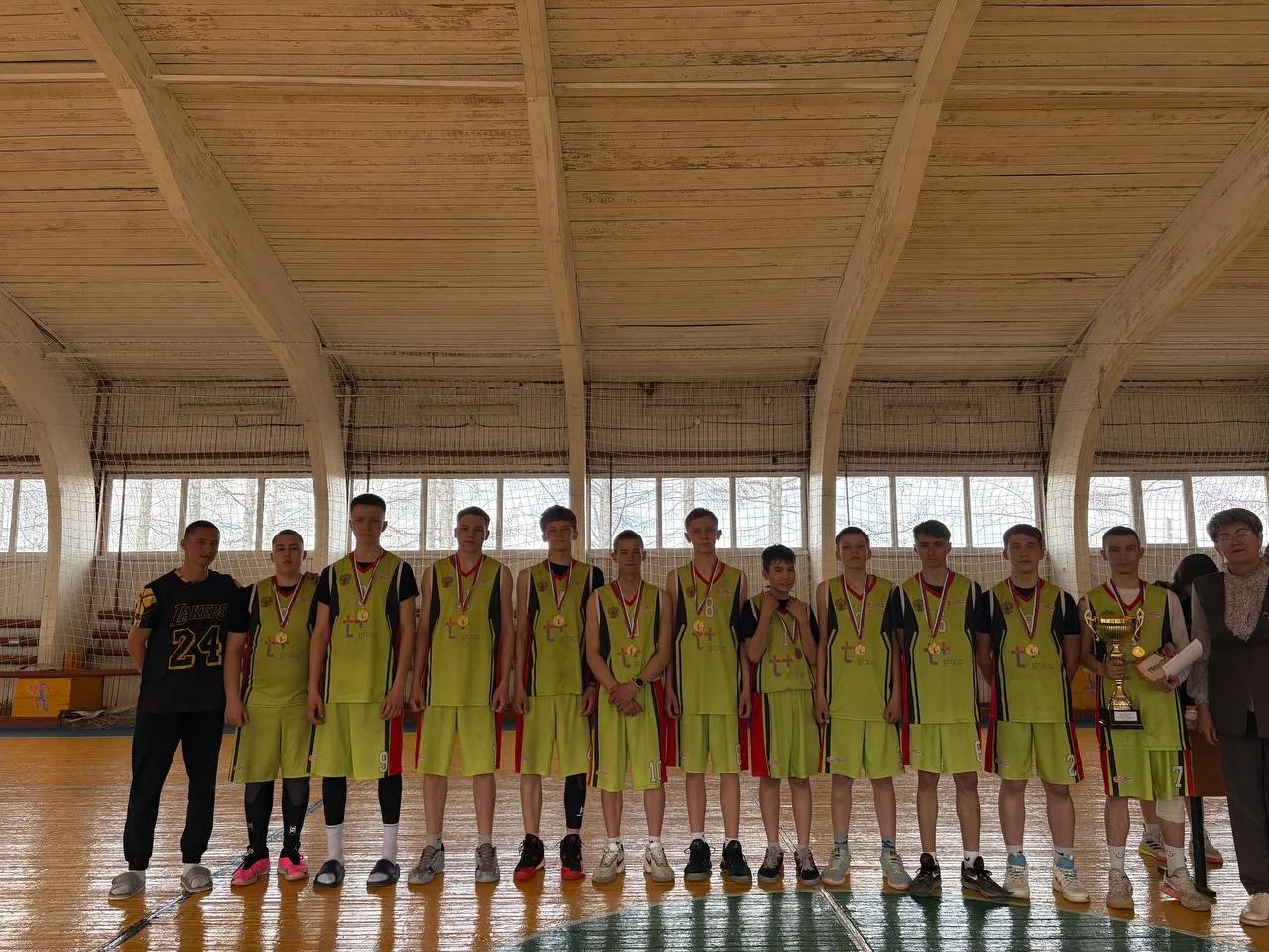 🏀Победа в турнире по баскетболу в Калге🏀