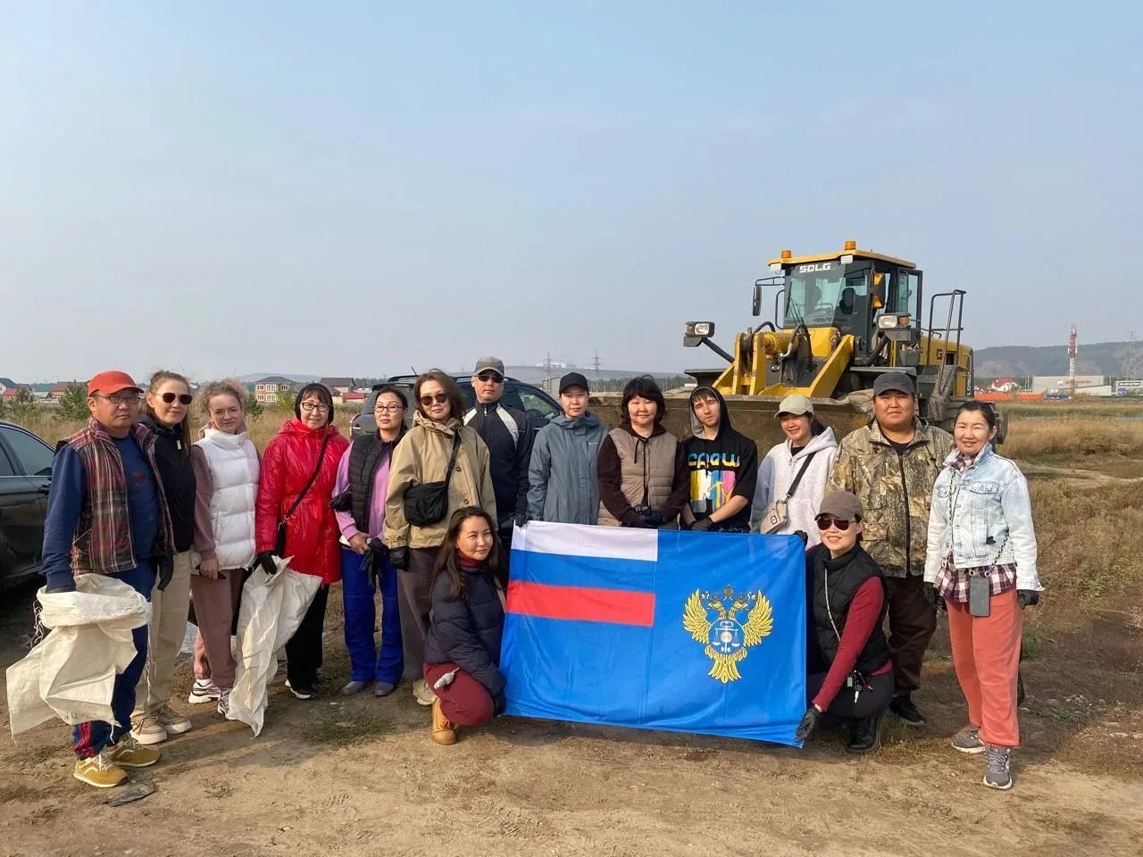 Сотрудники УФК по Республике Саха (Якутия) приняли участие в субботнике