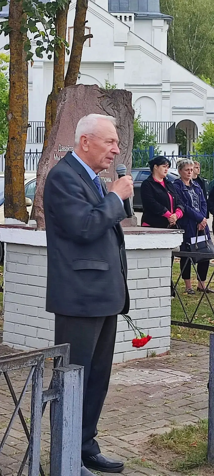 Николай Костянов, председатель Совета ветеранов Жуковского округа, - о сегодняшней памя...