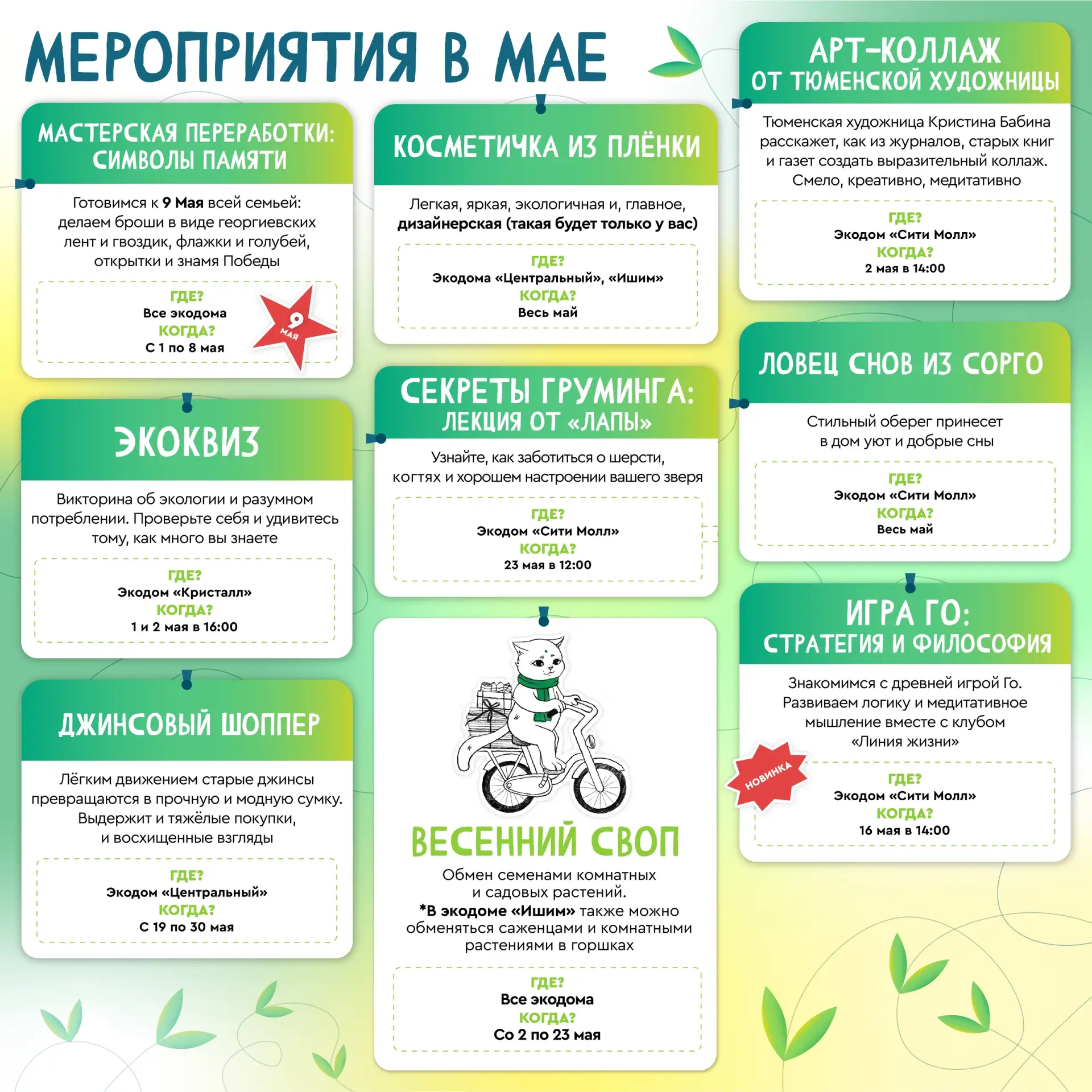 Говорят, в мае просыпается не только природа, но и непреодолимое желание переделать все...