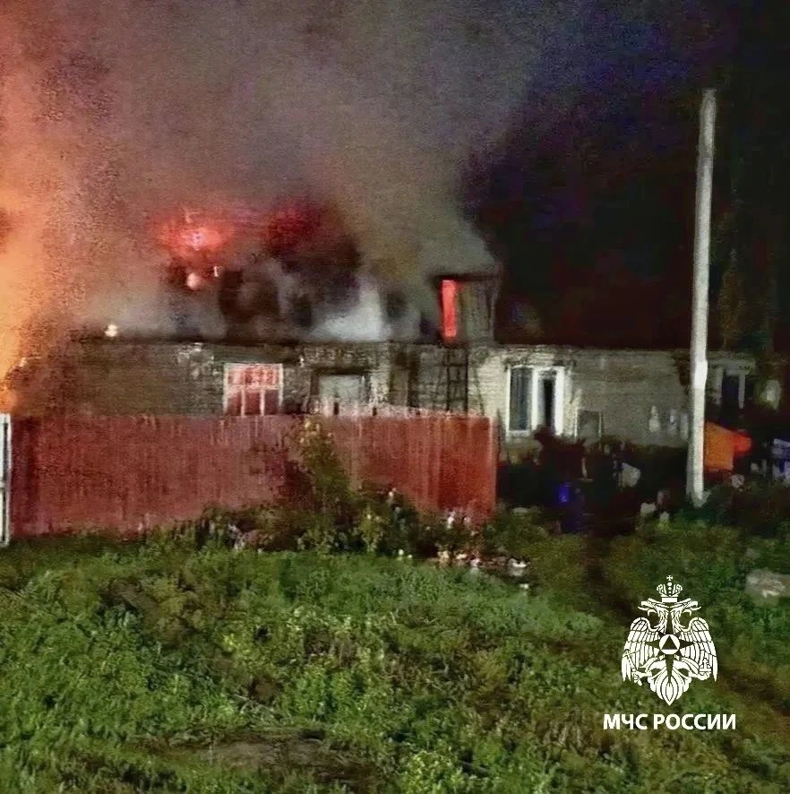 В с. Мизиново (Зеленодольский район) при пожаре частного дома погиб мужчина 1972 года р...