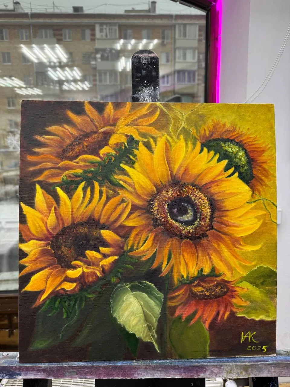 🎨 Подсолнухи. Наталия Кувшинова