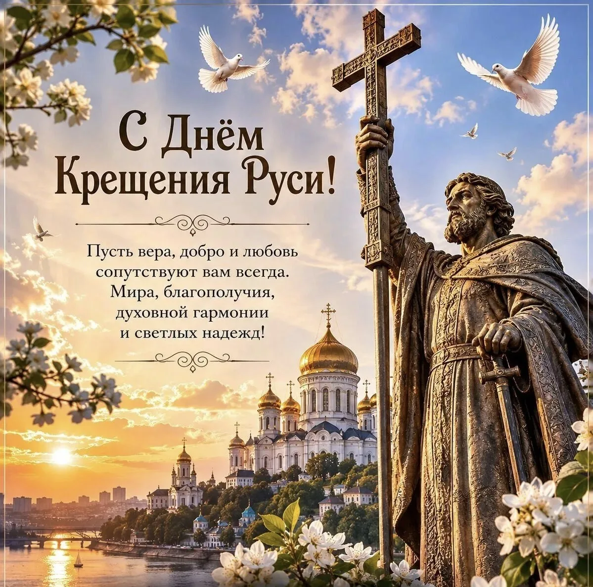 ⛪28 июля в России отмечается День Крещения Руси - памятная дата, посвящённая одному из важнейших соб