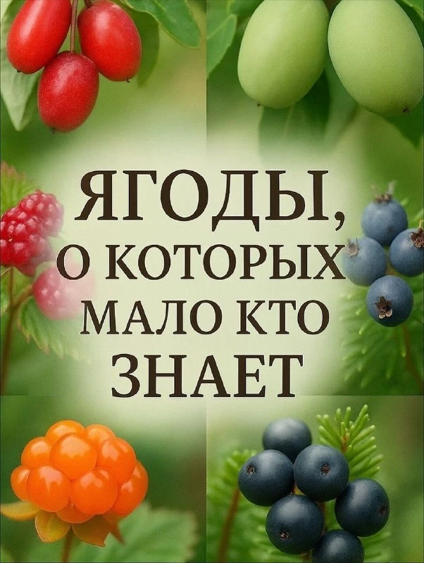 Ягоды, о которых мало кто знает.