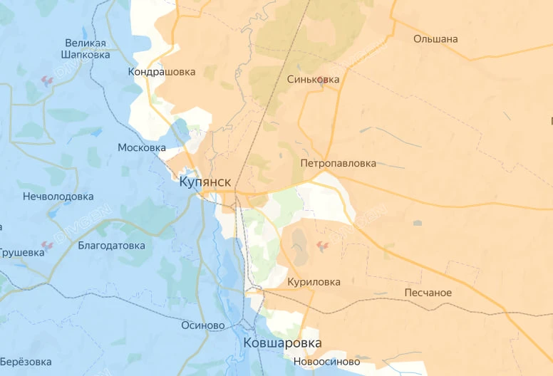 ⚡️ Украинские вооружённые формирования попали в полуокружение в Купянске

По информации местных жите