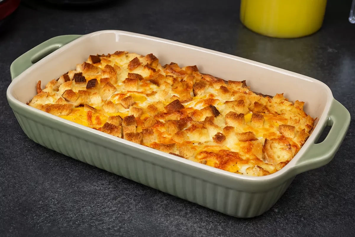 🥚🧀🍞 Сытный и румяный завтрак: яйца в форме с хлебом и сыром