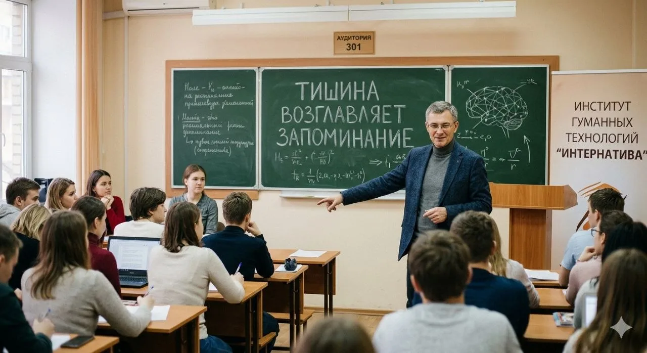 Тишина тоже тренирует мозг. А абсолютная тишина - дорогой ресурс. Чувствуете это?