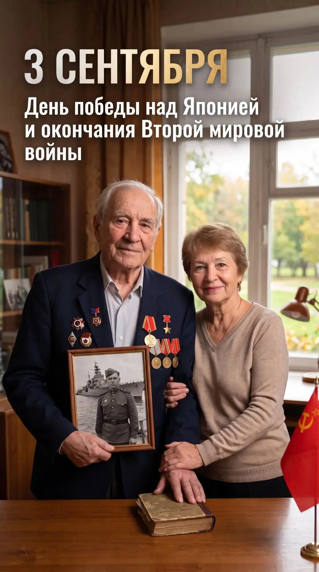 🔥 3 сентября — День Победы над Японией и окончания Второй мировой войны