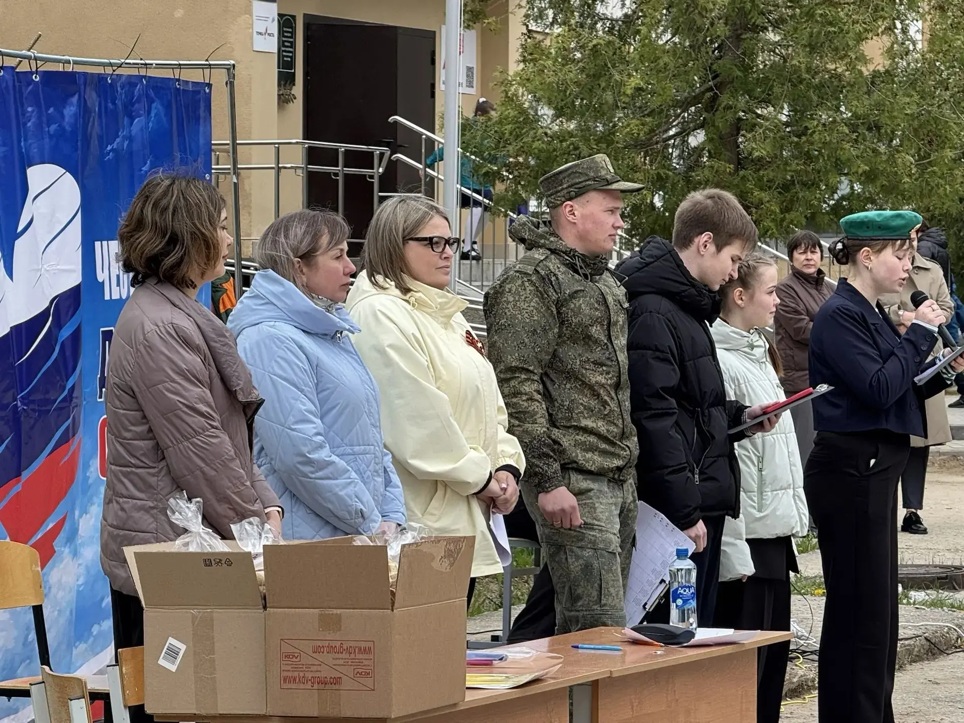 ✨ Накануне Дня Победы Ольга Сергеевна Хапова, секретарь учебной части Детской школы иск...