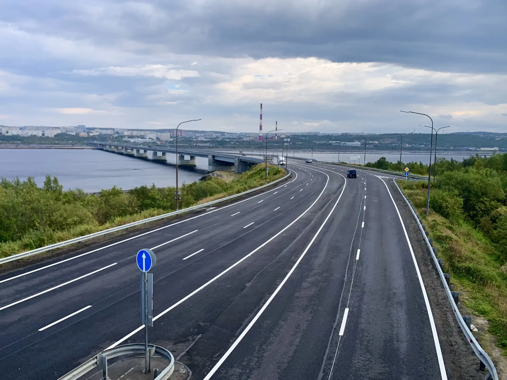 ✅ В Мурманской области завершились ремонтные работы на путепроводе, входящем в состав м...