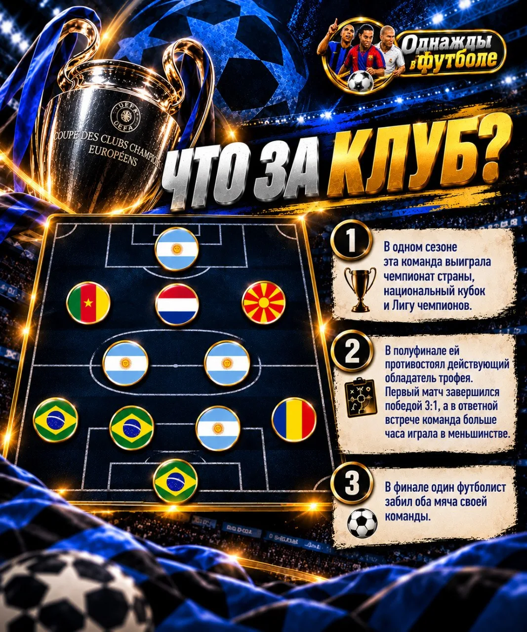 Что за клуб я загадал?🤔