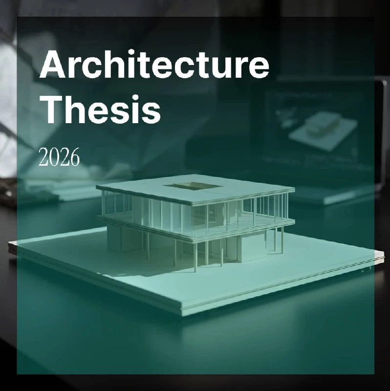 ▫ Best Thesis Award 2026: Architecture

         Международная премия отмечает лучшие дипломные архи