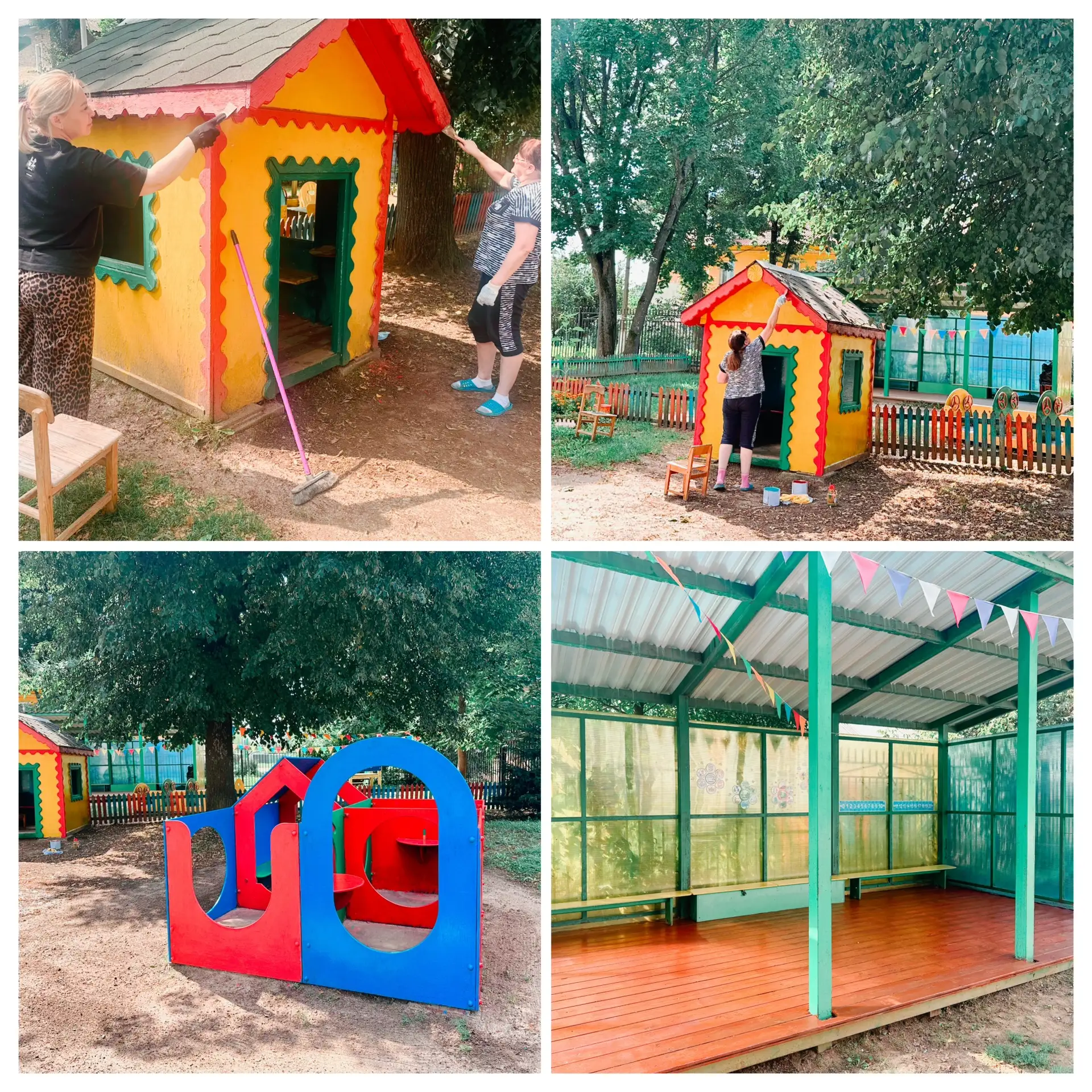 Пока наши ребята отдыхают👧👦 в детском саду кипит работа! Август— наше время для больш...
