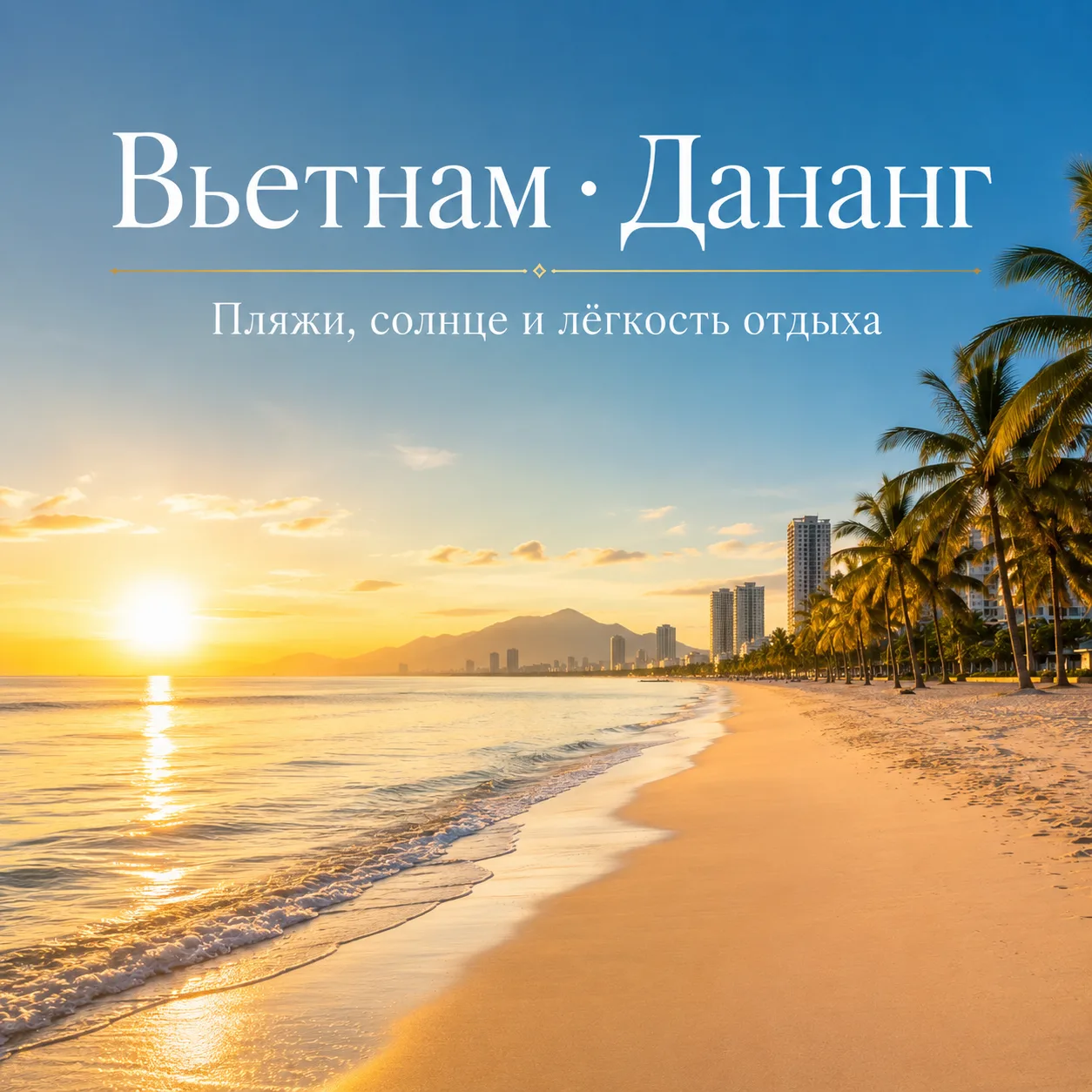 ✨ Туры во Вьетнам · Дананг